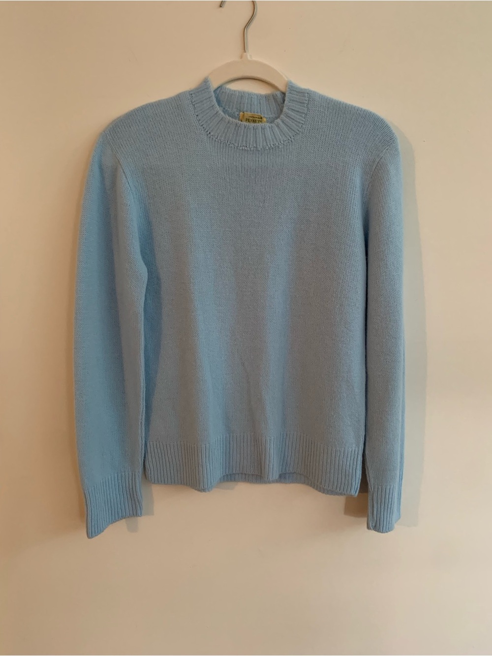 Vintage Light Blue Crewneck Sweater